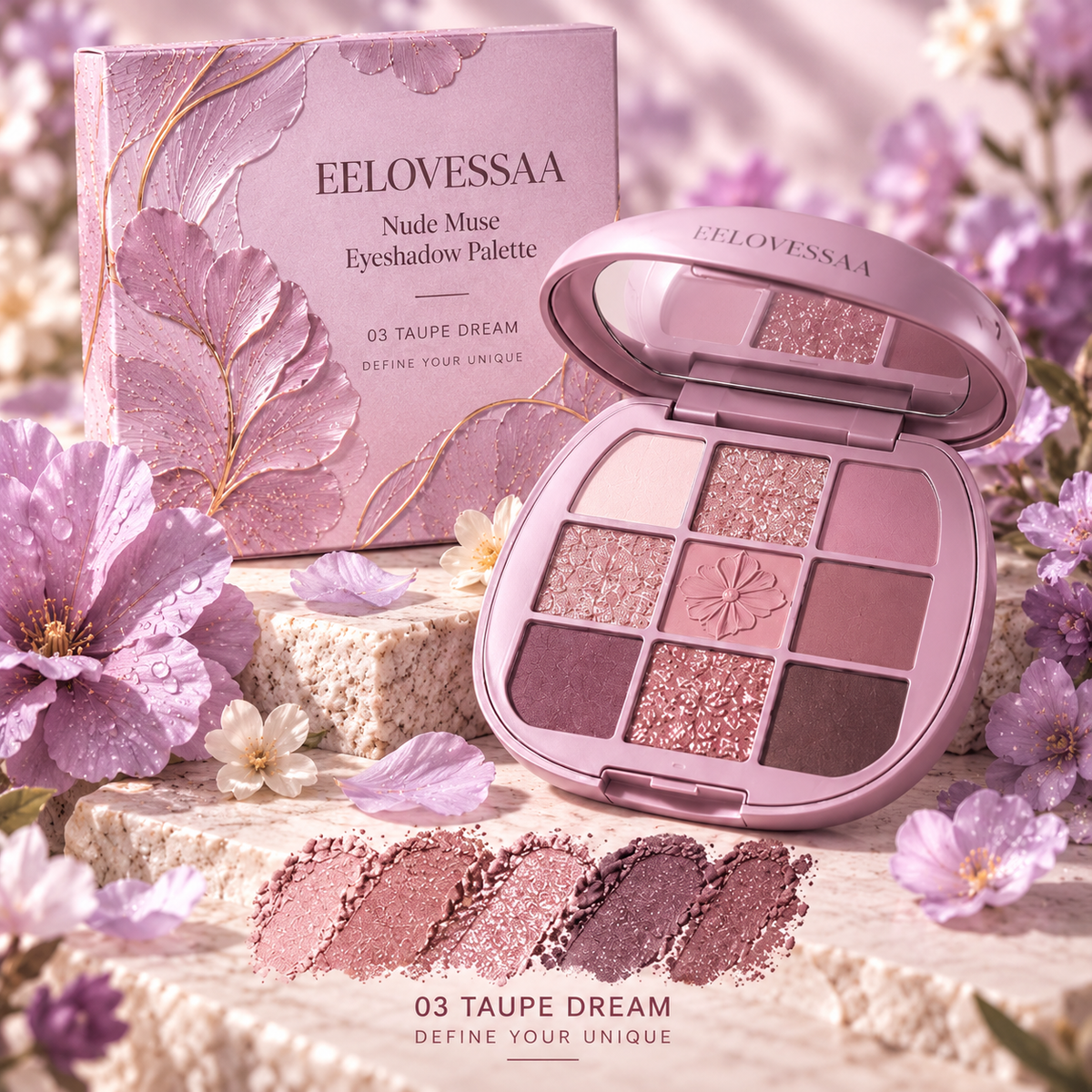 EELOVESSAA Nude Muse Eyeshadow Palette