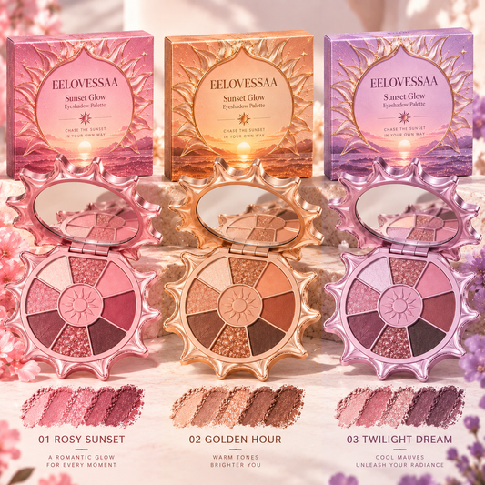 EELOVESSAA Sunset Glow Eyeshadow Palette