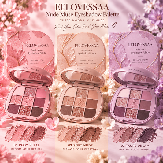 EELOVESSAA Nude Muse Eyeshadow Palette
