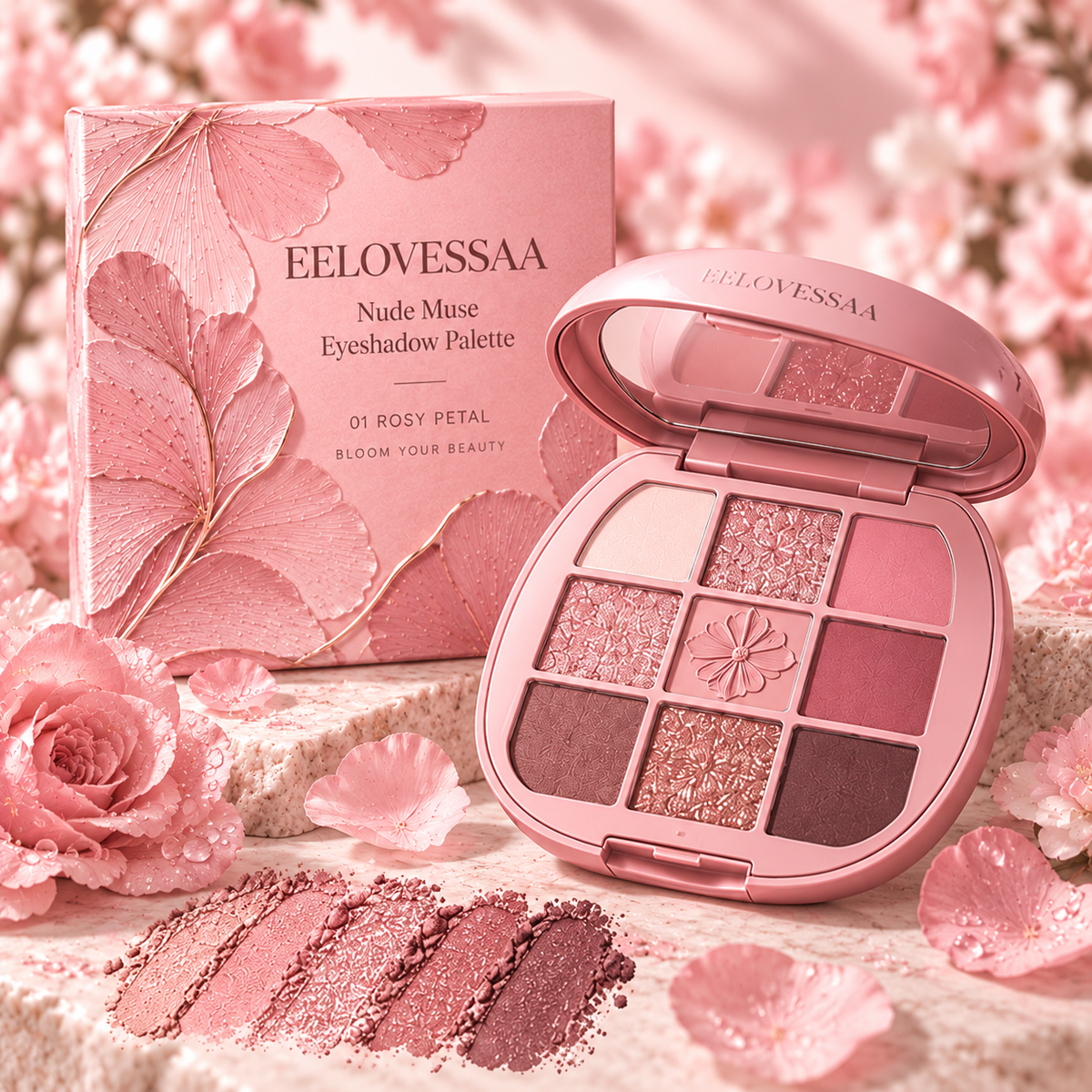 EELOVESSAA Nude Muse Eyeshadow Palette