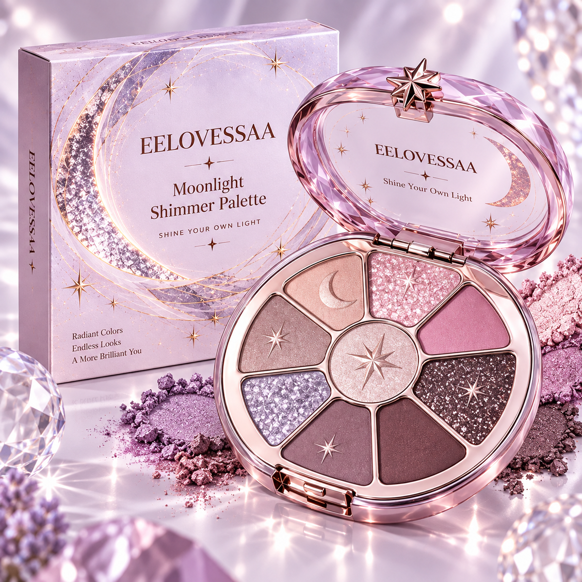 EELOVESSAA Moonlight Shimmer Palette