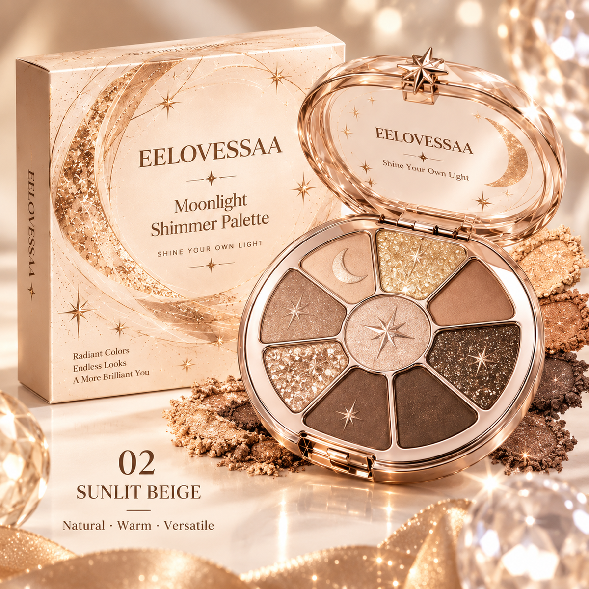 EELOVESSAA Moonlight Shimmer Palette