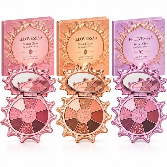 EELOVESSAA Sunset Glow Eyeshadow Palette