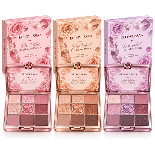 EELOVESSAA Rose Velvet Eyeshadow Palette