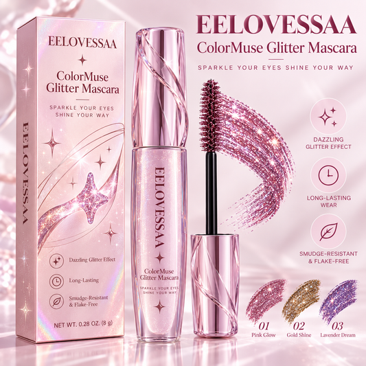 EELOVESSAA ColorMuse Glitter Mascara