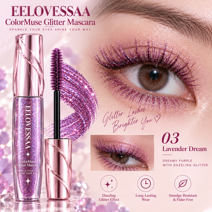 EELOVESSAA ColorMuse Glitter Mascara